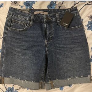 Joe's Jeans Dark Blue Denim Shorts